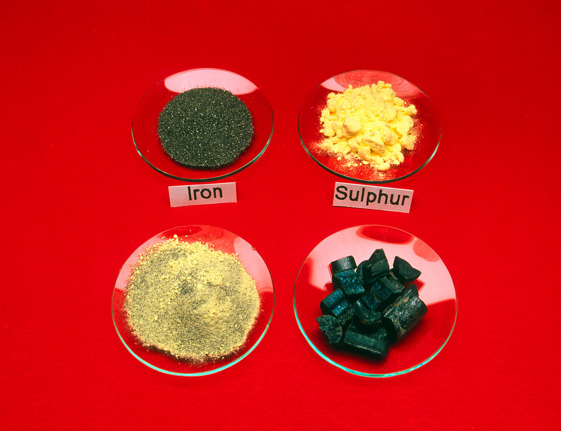 Iron and sulphur