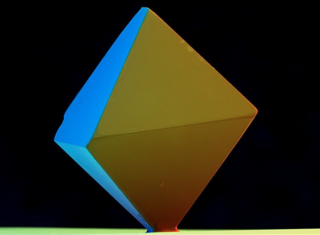 Microdiamond crystal,SEM