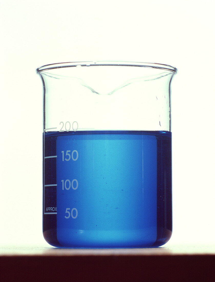 Copper sulphate solution