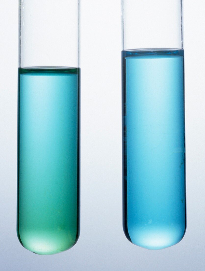 Copper sulphate reactions