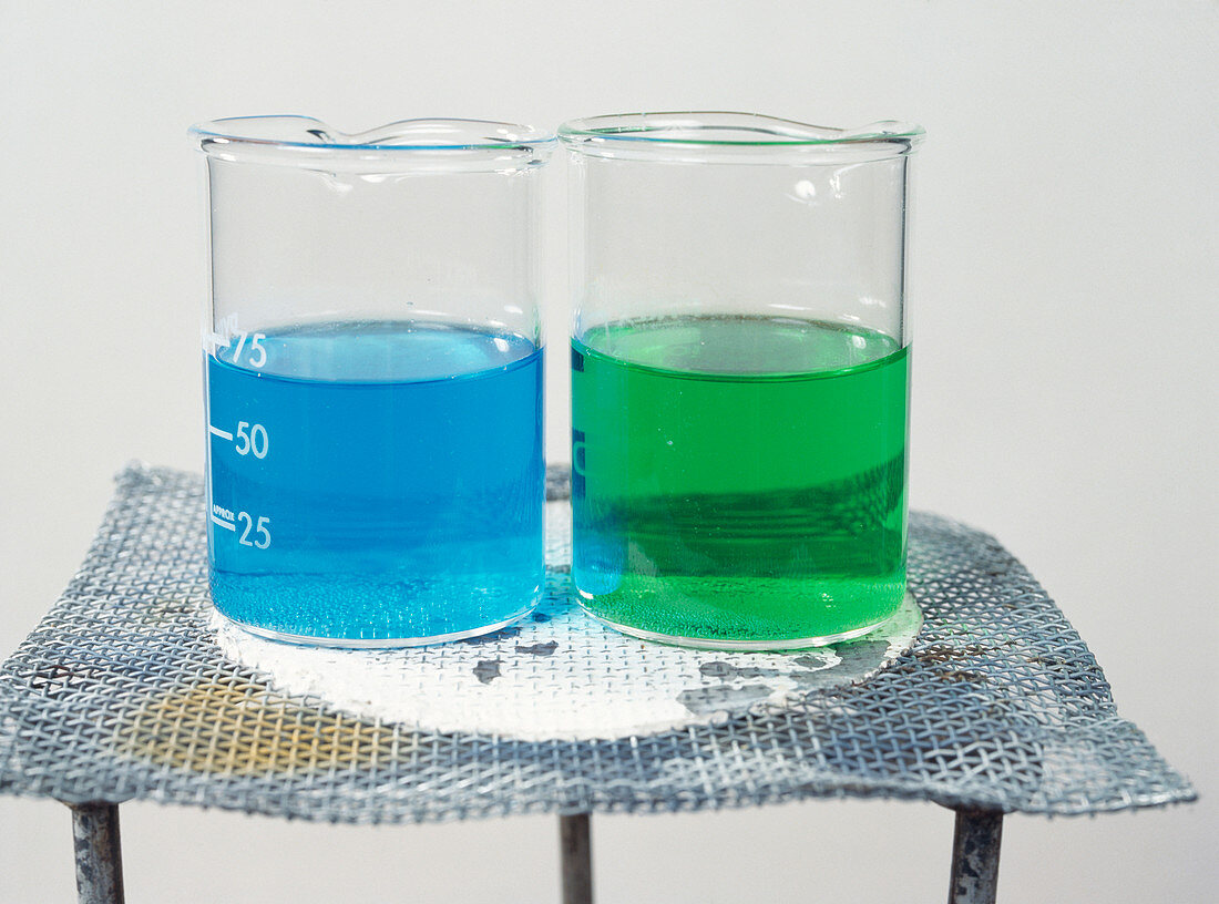Two copper oxide reactions