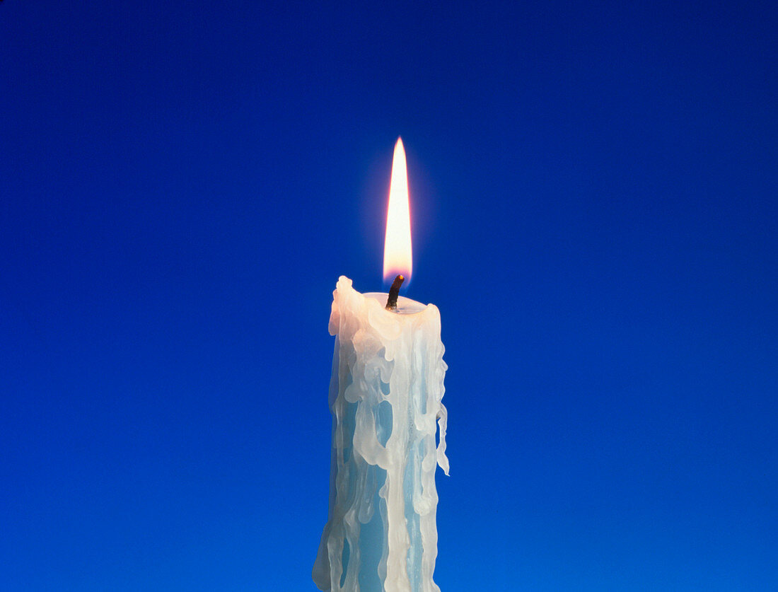 Flame of a candle