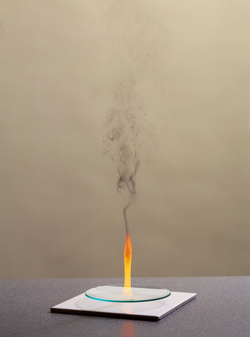 Combustion of cyclohexene