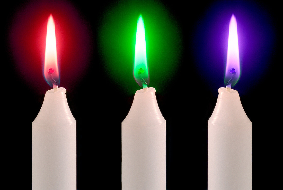 Candle flames