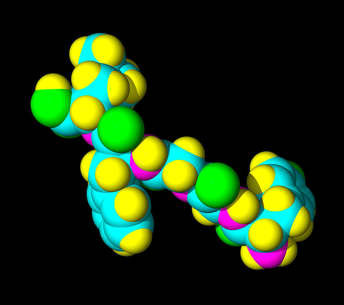 Molecule of enkephalin