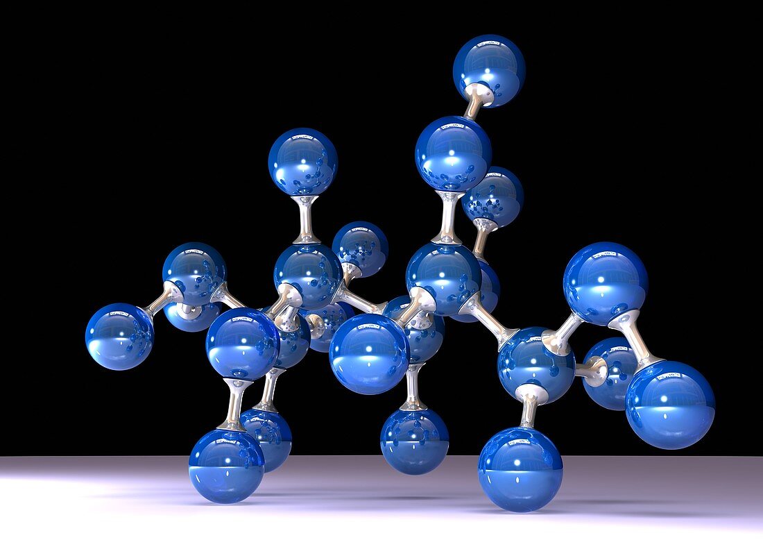 Glucose sugar molecule