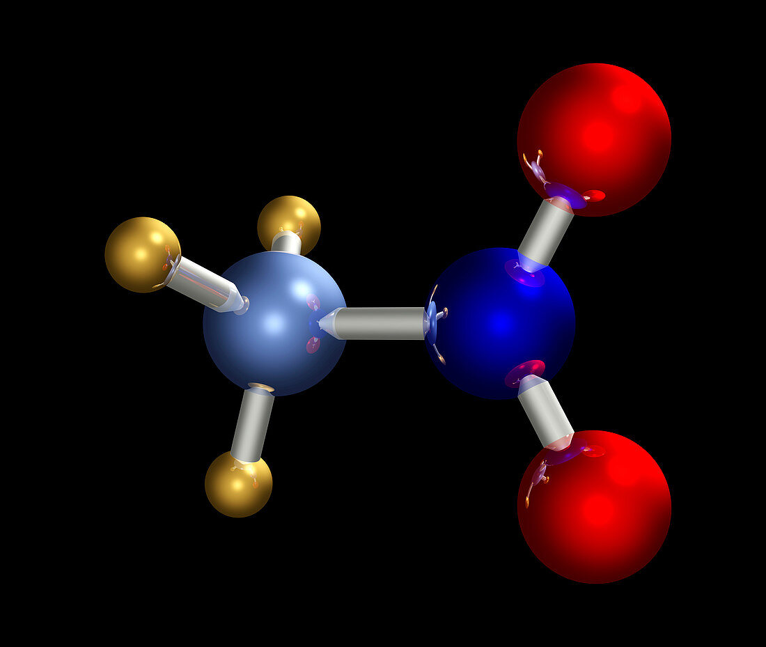Nitromethane molecule