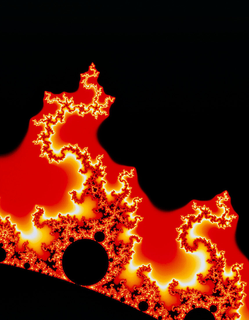 Mandelbrot set fractal image