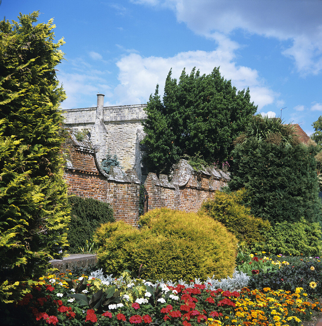 The Bishop's Palace gardens,Chichester