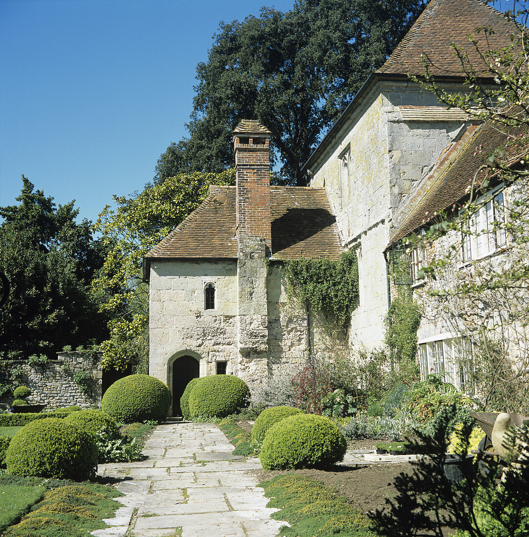Garden at Rymans house,west Sussex
