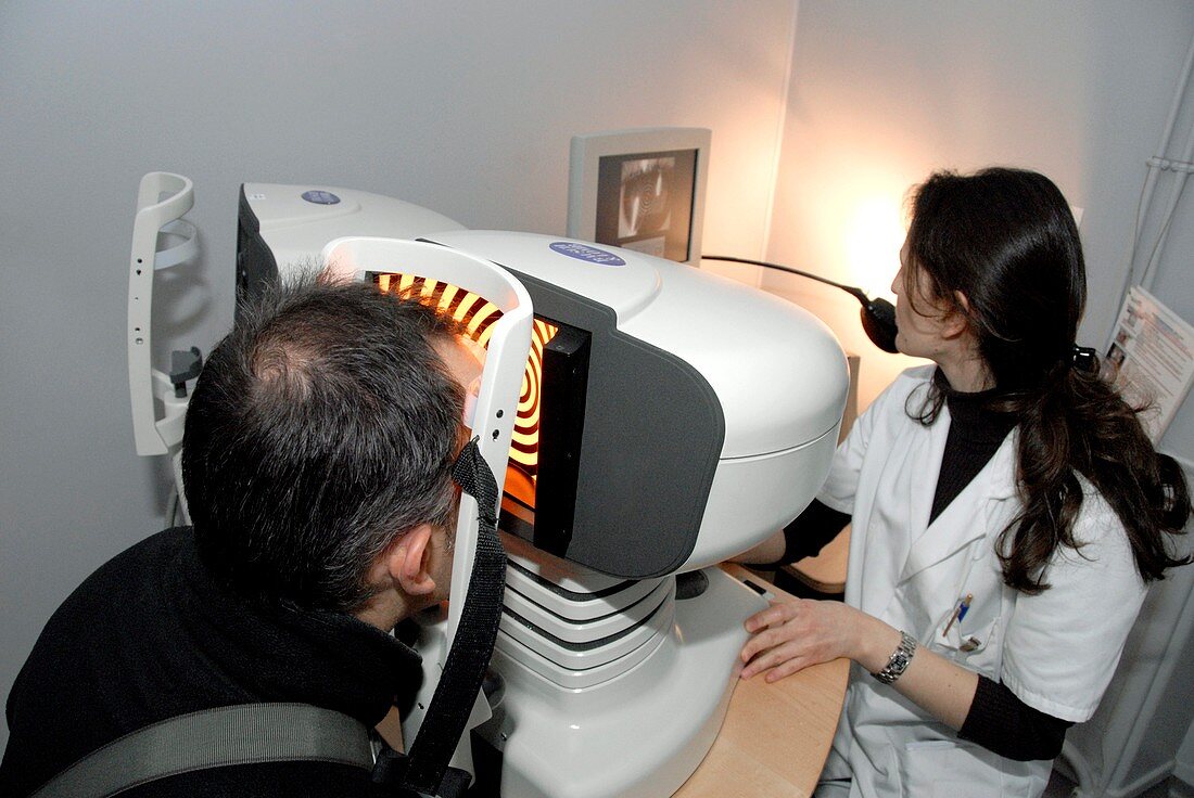 Laser eye surgery preparation