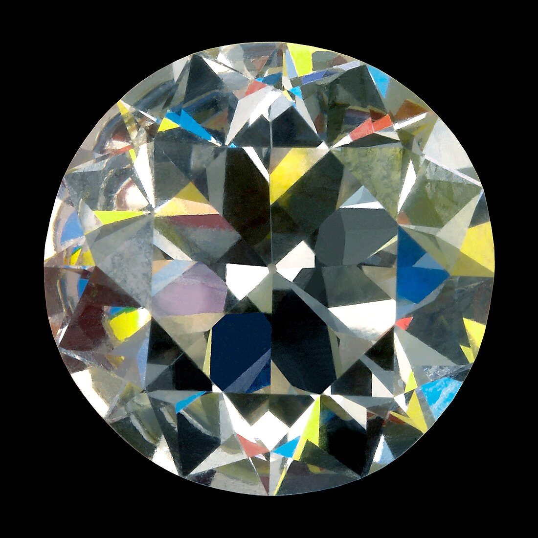 Cut and polished diamond