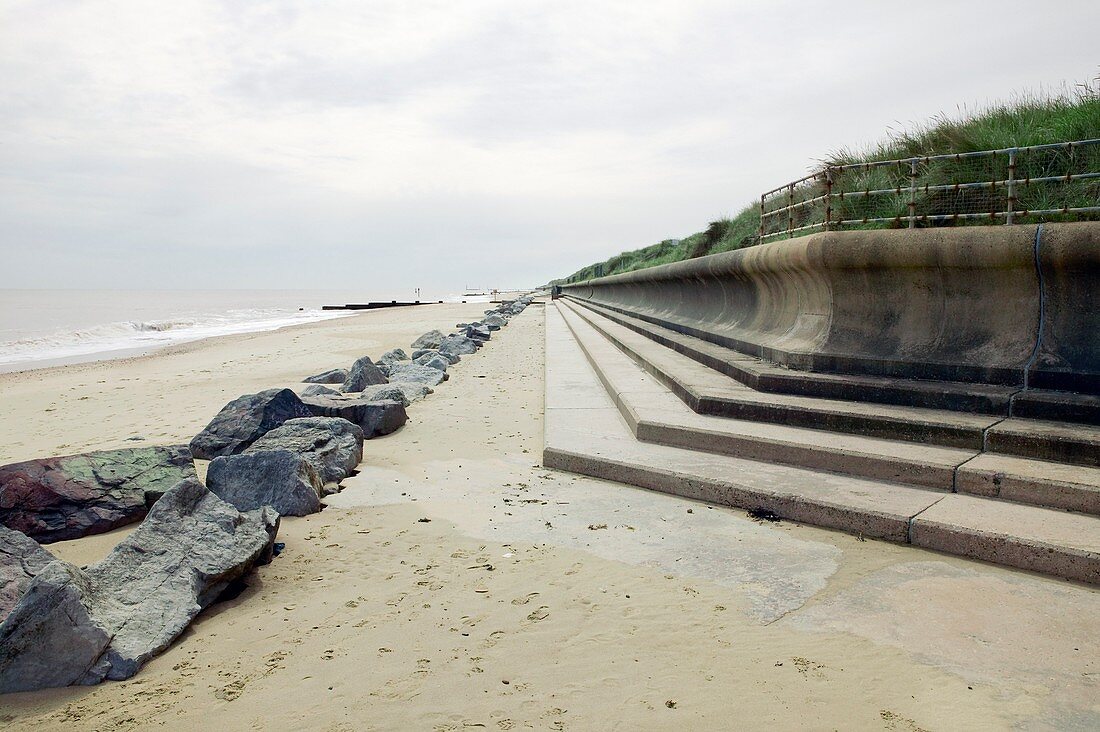 Coastal defences,Norfolk