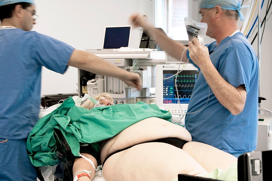 Anaesthetising a patient