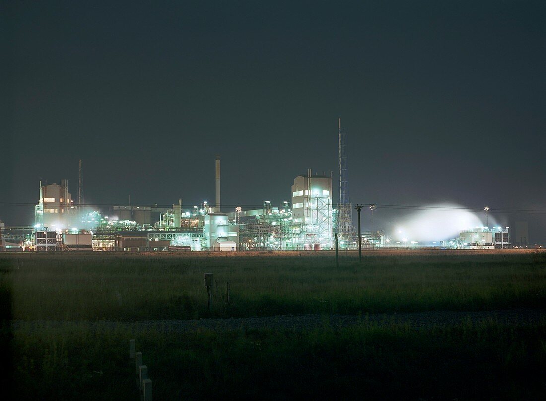 Huntsman Tioxide chemical plant