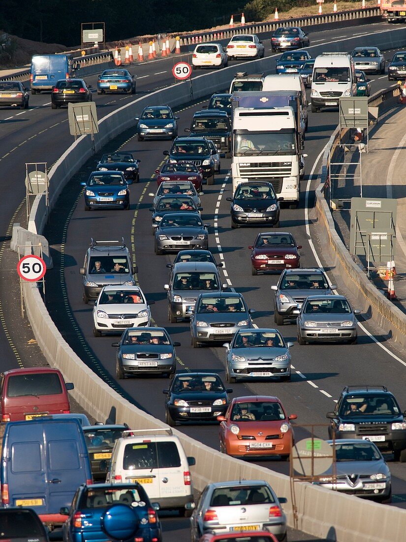 Traffic jam,UK