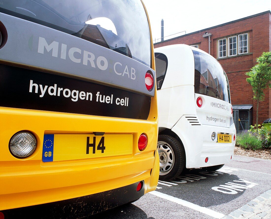 Hydrogen fuel cell cars