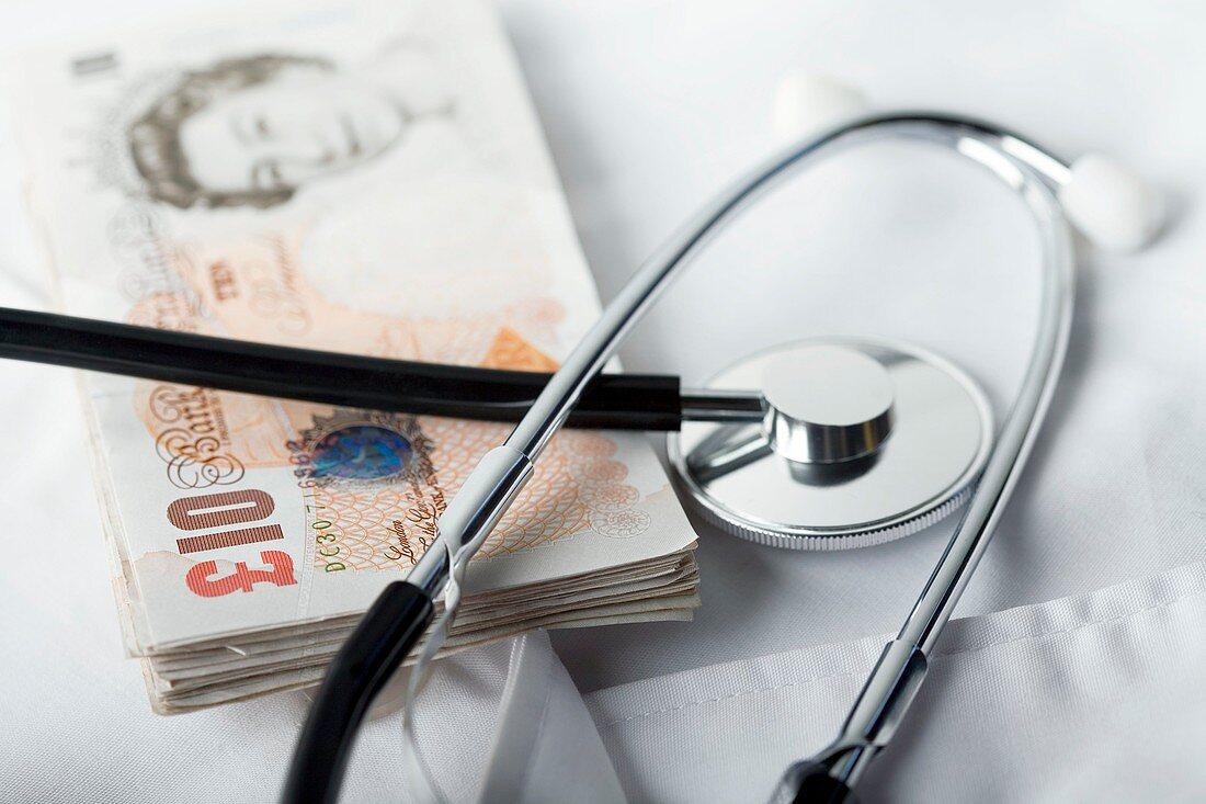 Medical costs,conceptual image