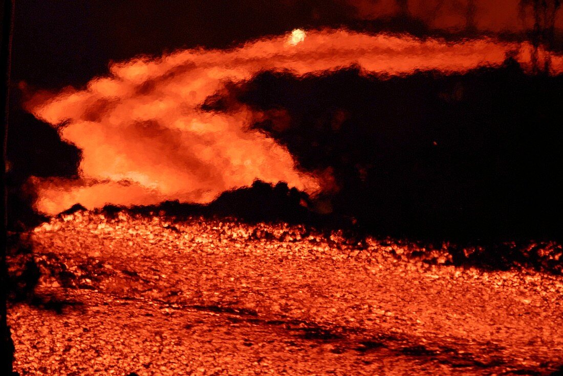 Volcanic eruption,Reunion Island