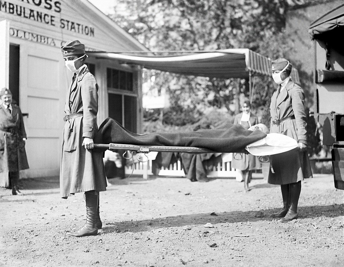 Red Cross demonstration,USA,1918