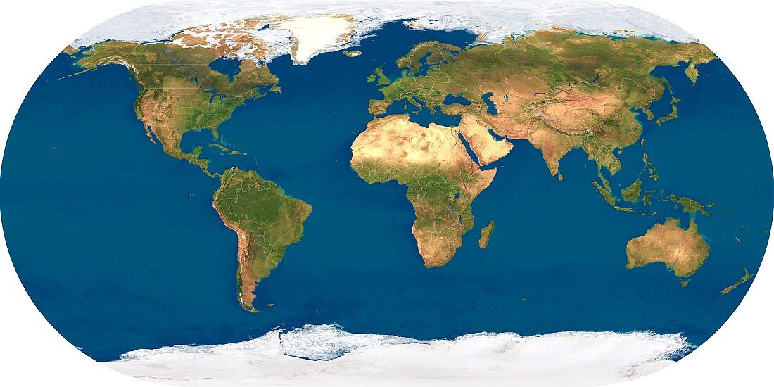 Whole Earth,political map