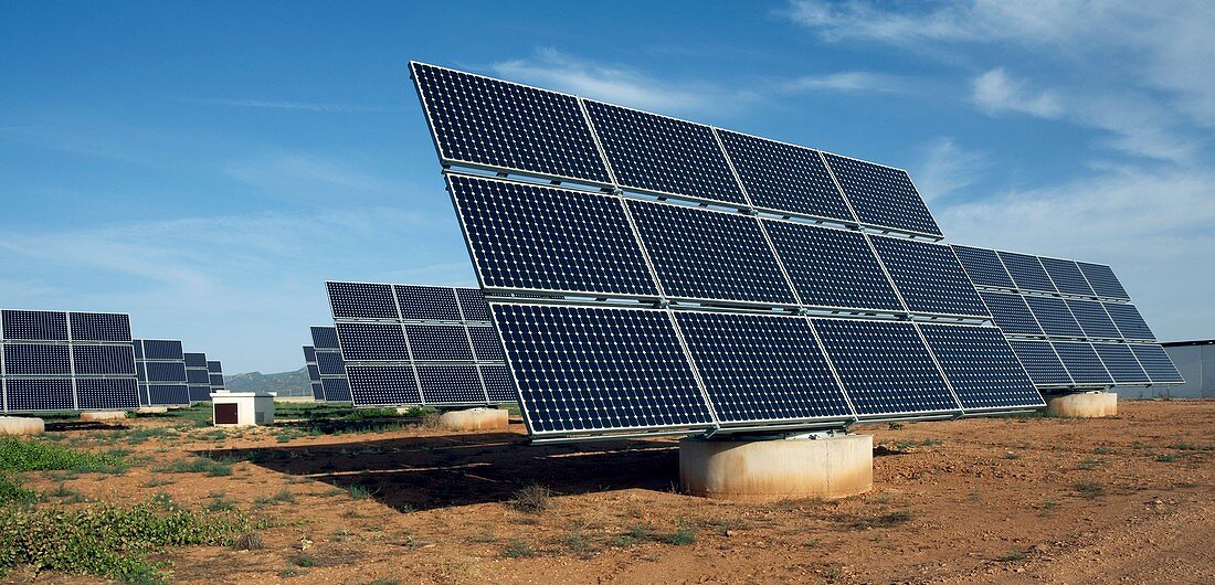 Solar park,Ciudad Real,Spain