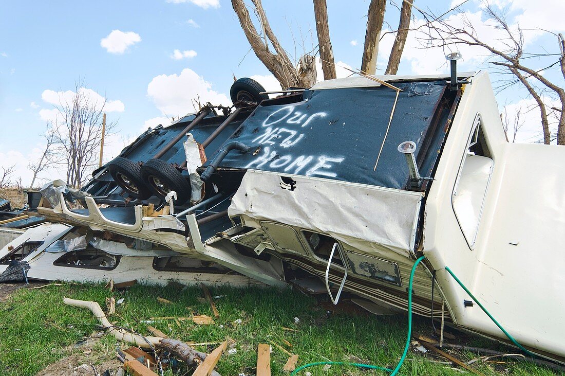 Tornado damage