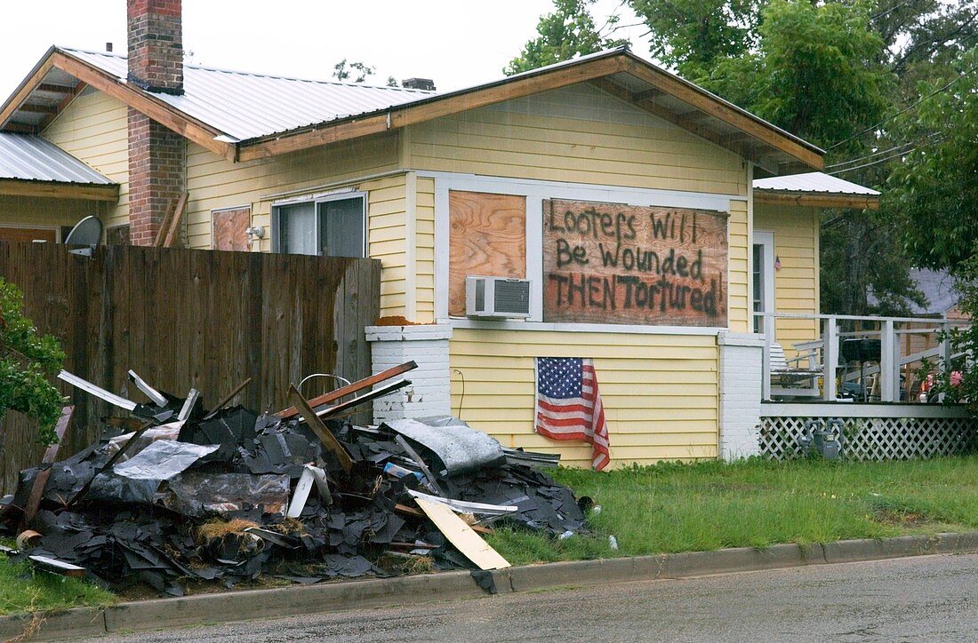 Hurricane Katrina damage,2006