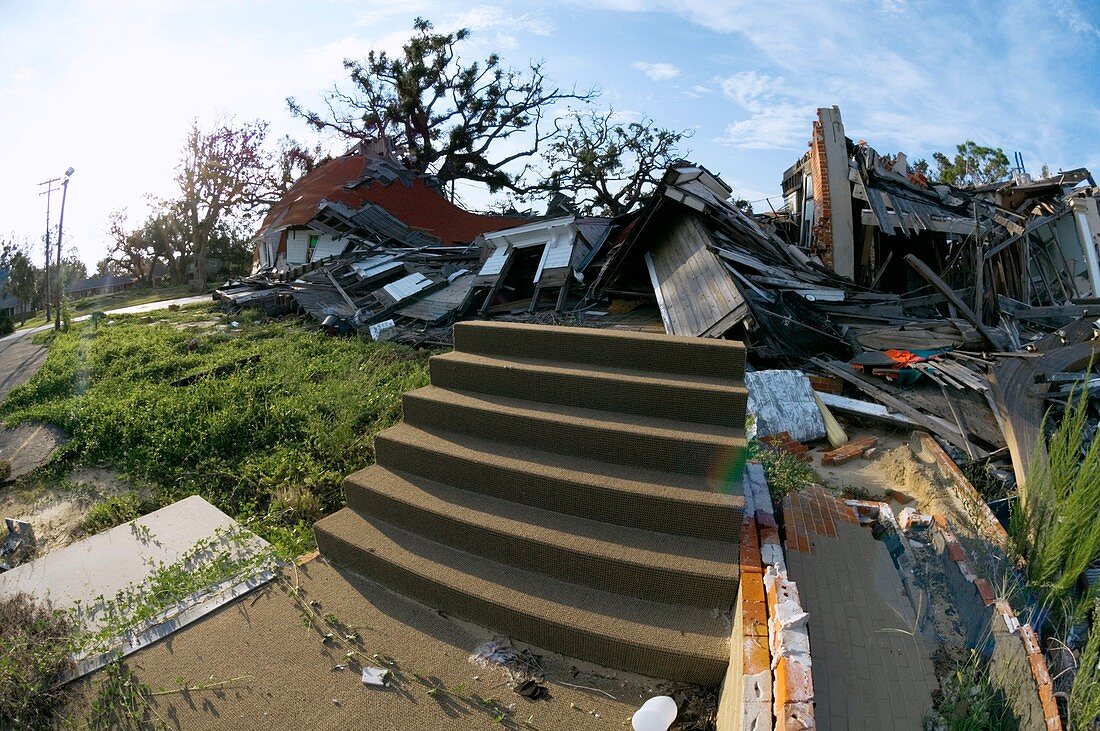 Hurricane Katrina damage,2006