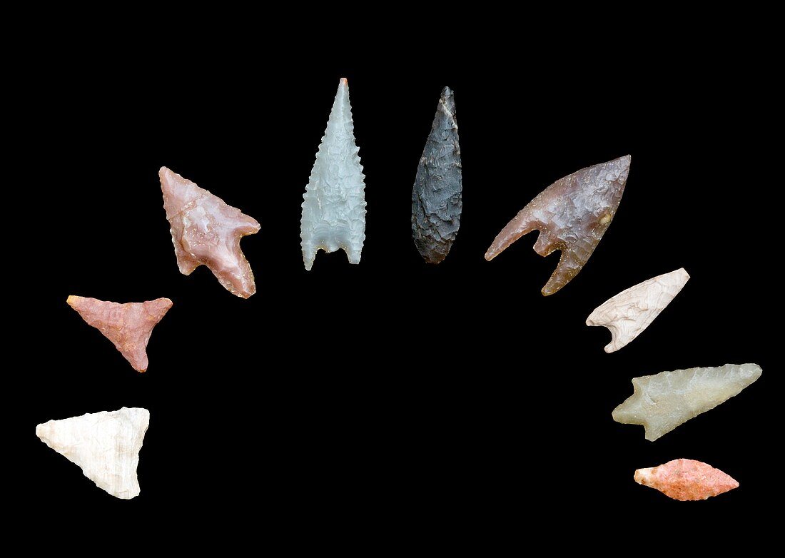 Palaeolithic arrowheads