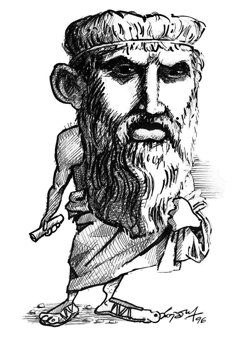 Plato,caricature
