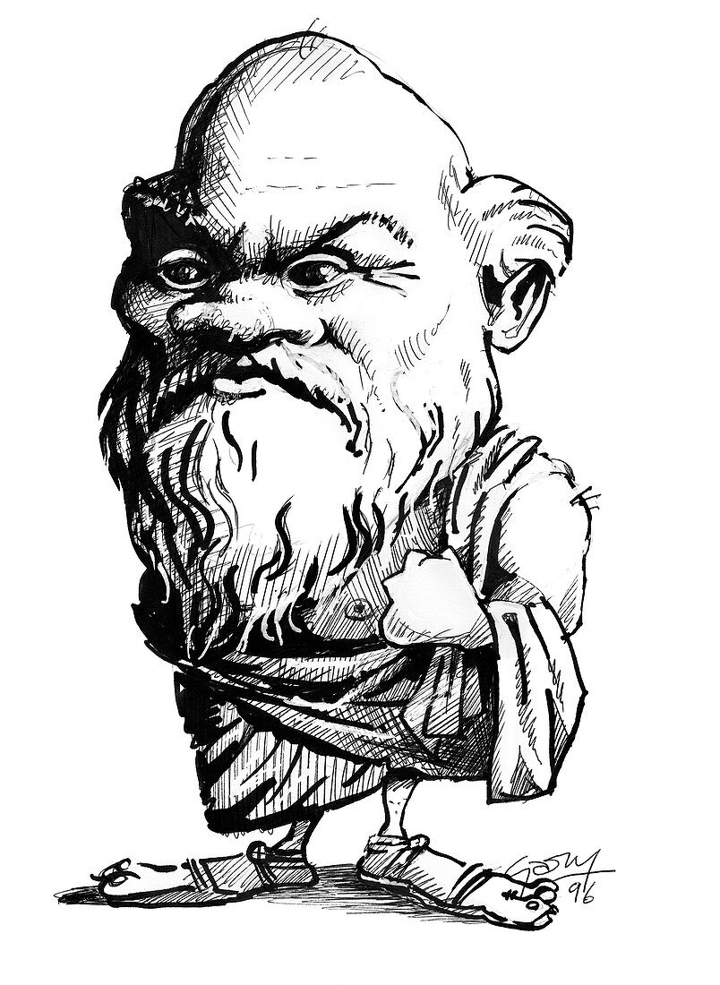 Socrates,caricature