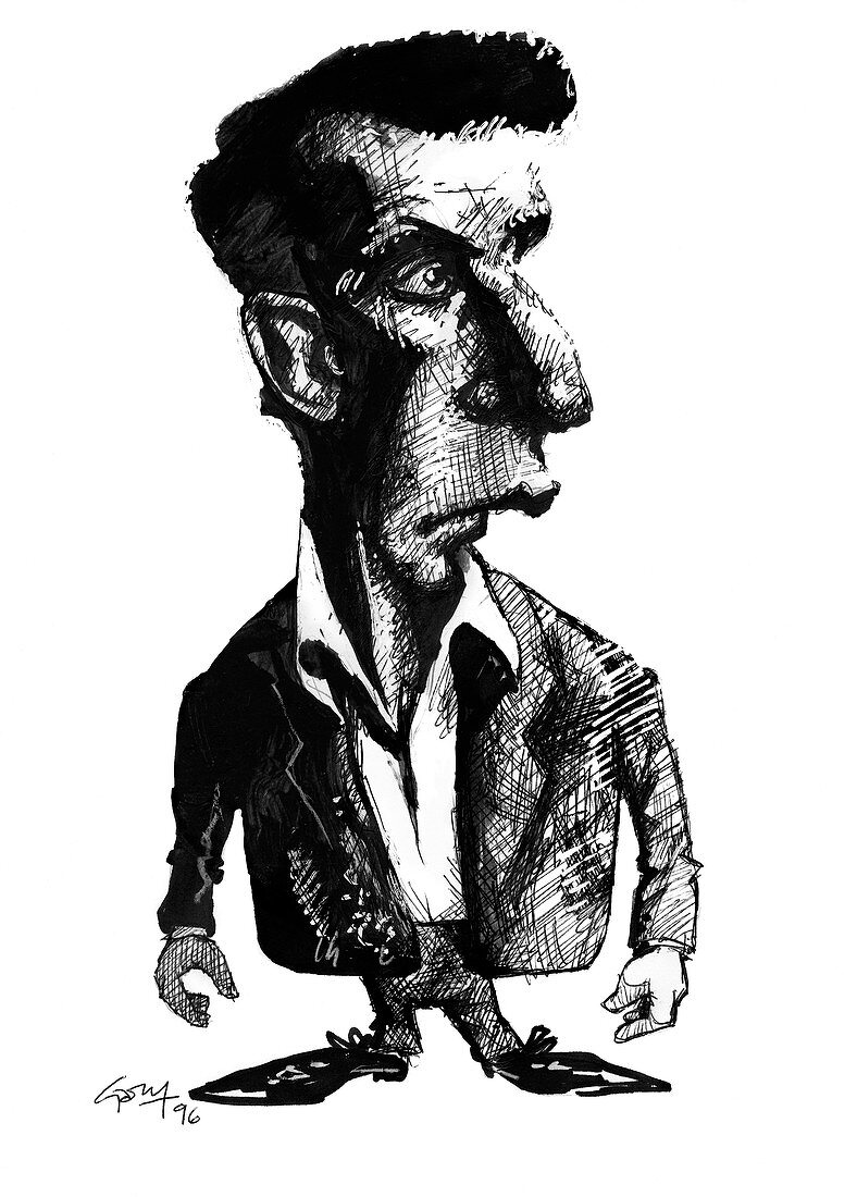Ludwig Wittgenstein,caricature
