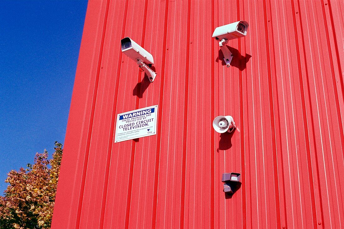 Security measures at trading estate
