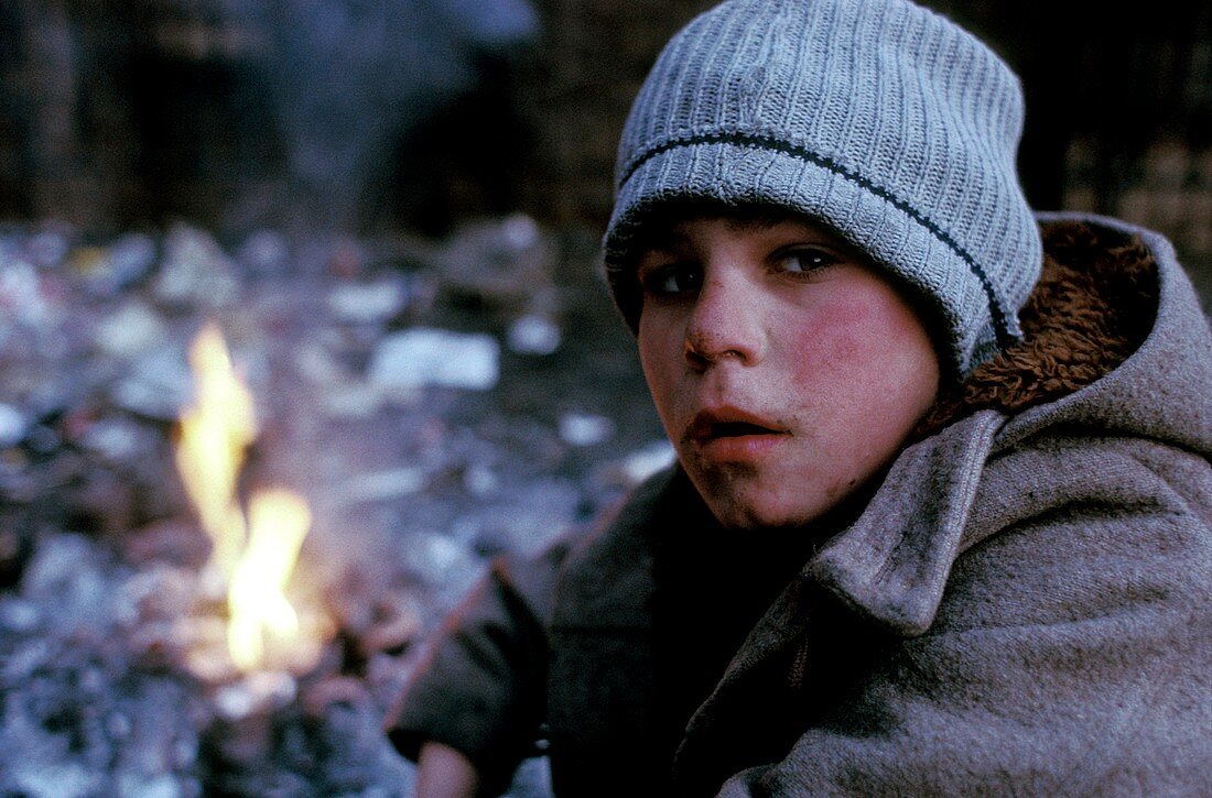 Street child,Romania