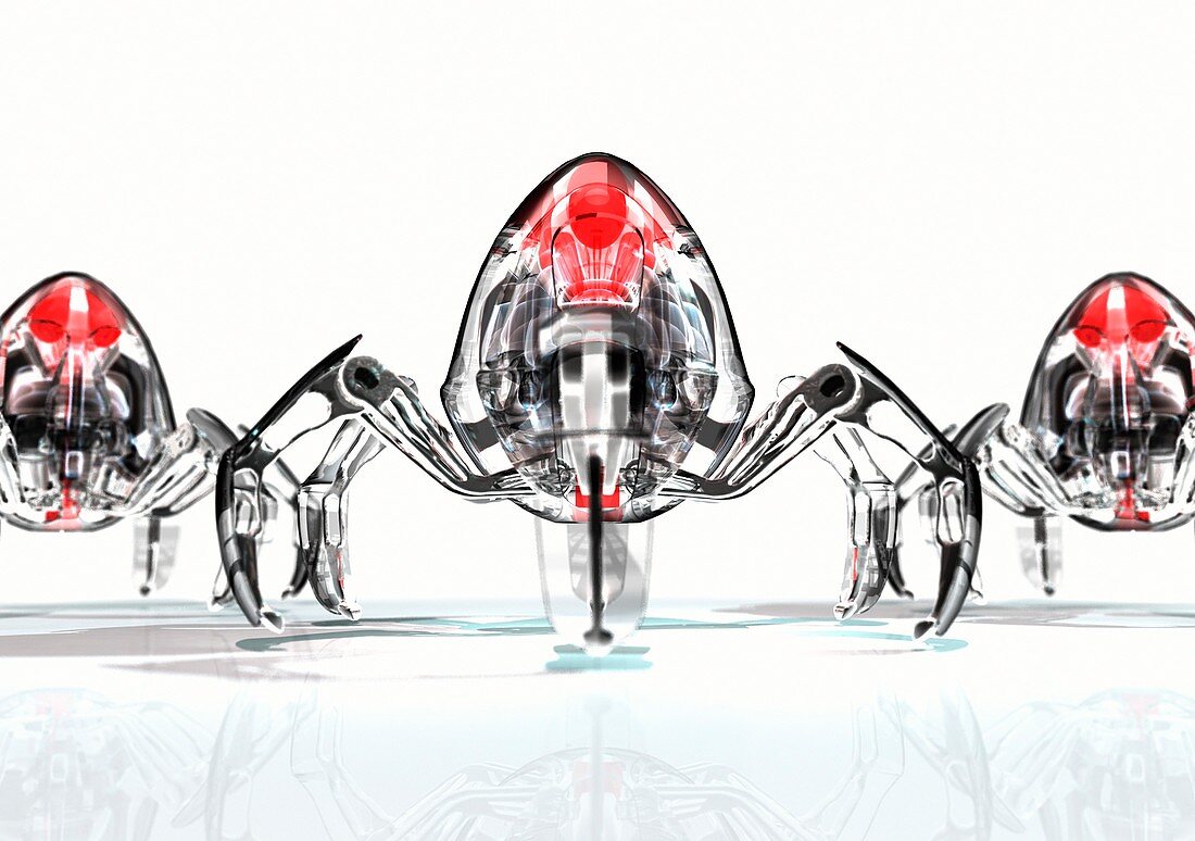 Nanorobots,artwork