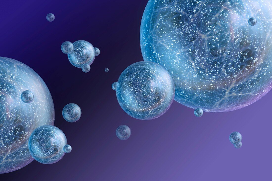 Bubble universes,artwork