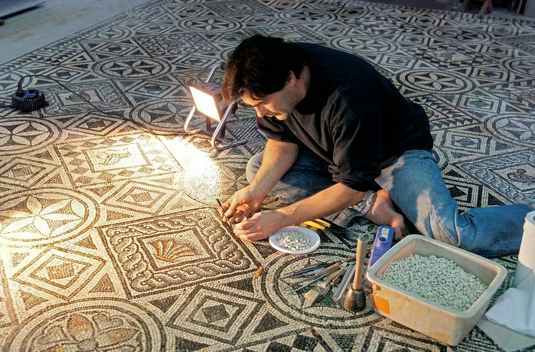 Mosaic restoration