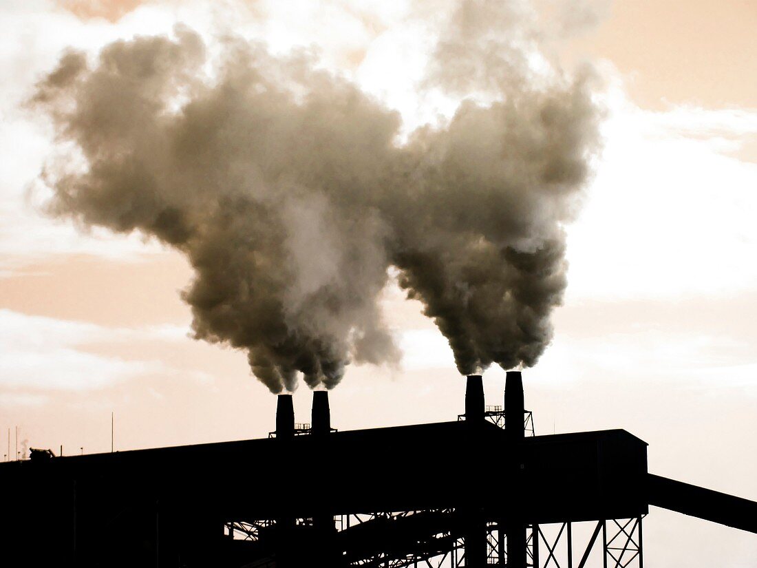 Industrial air pollution