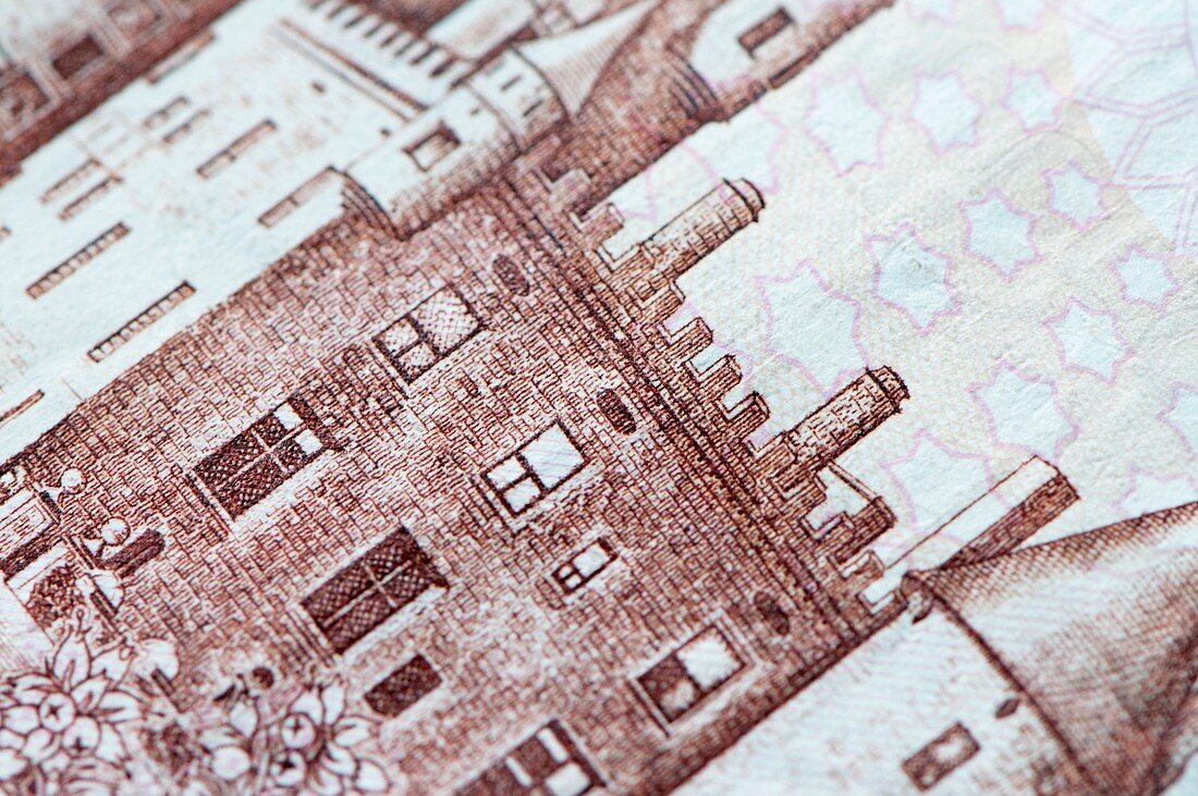 Ten pound Scottish banknote