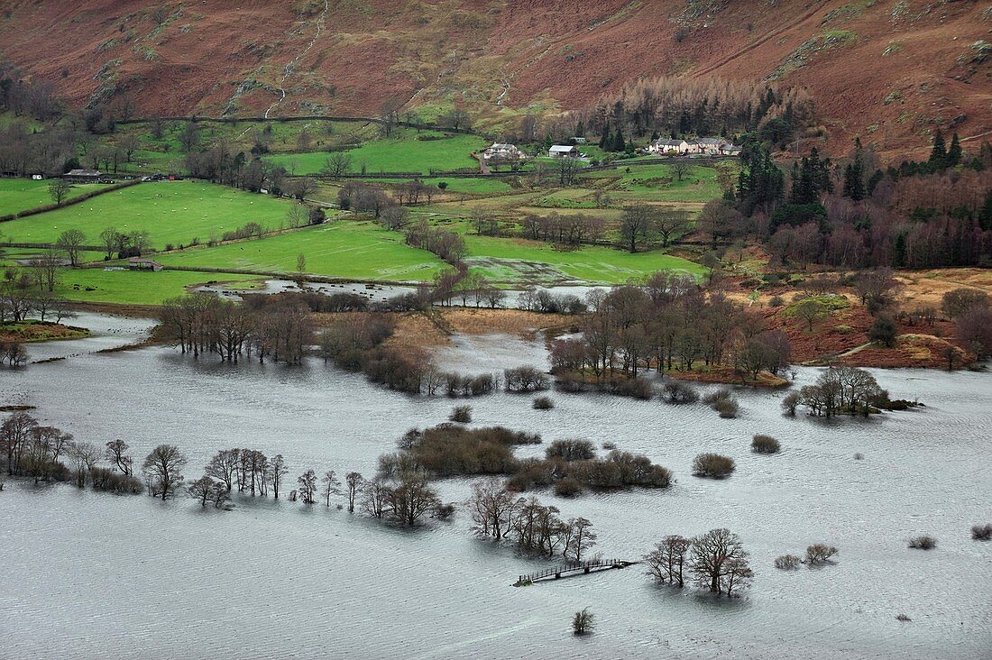 Severe flooding,Lake District,England