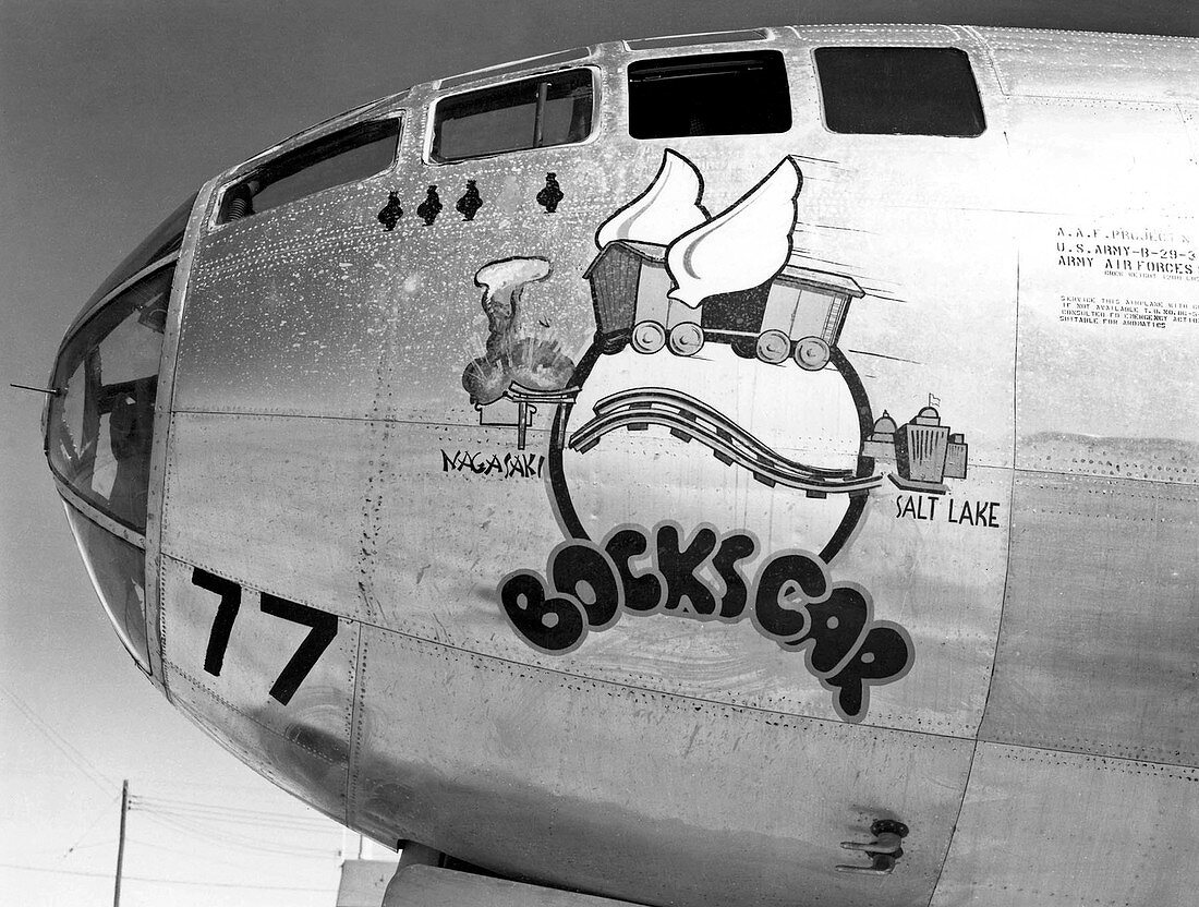 Bockscar Boeing B-29 aircraft