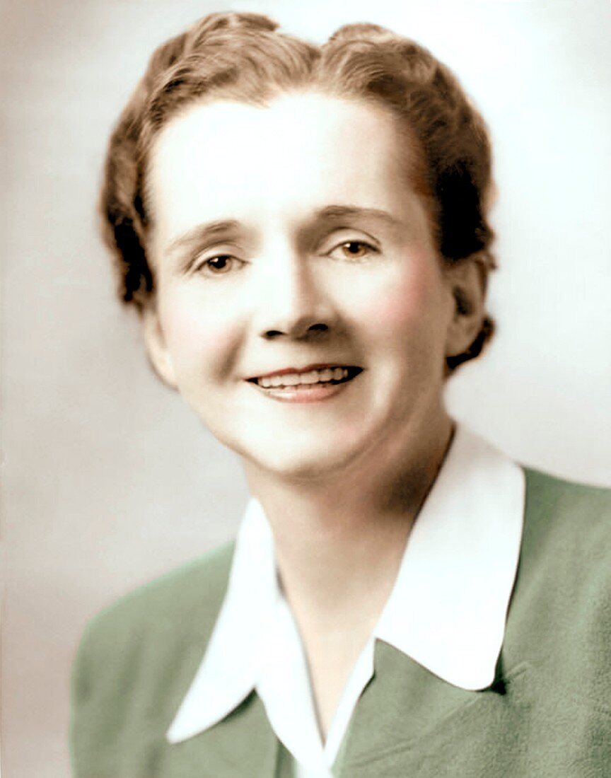 Rachel Carson,American marine biologist