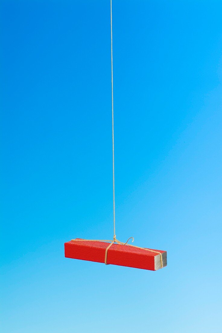 Free-hanging magnet