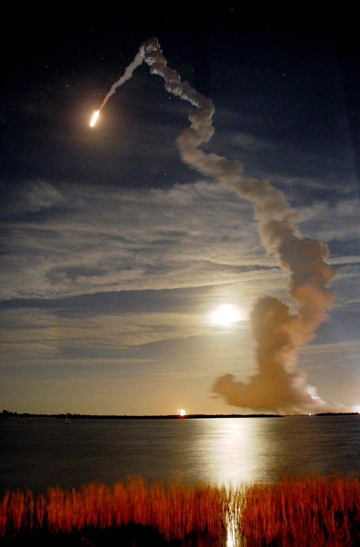 Endeavour shuttle launch,mission STS-126