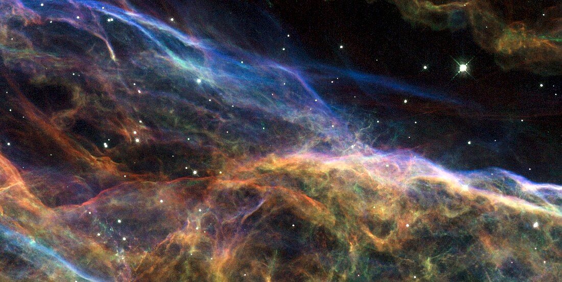 Veil nebula,HST image