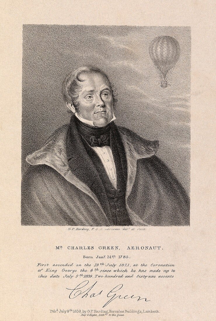 Charles Green,British balloonist