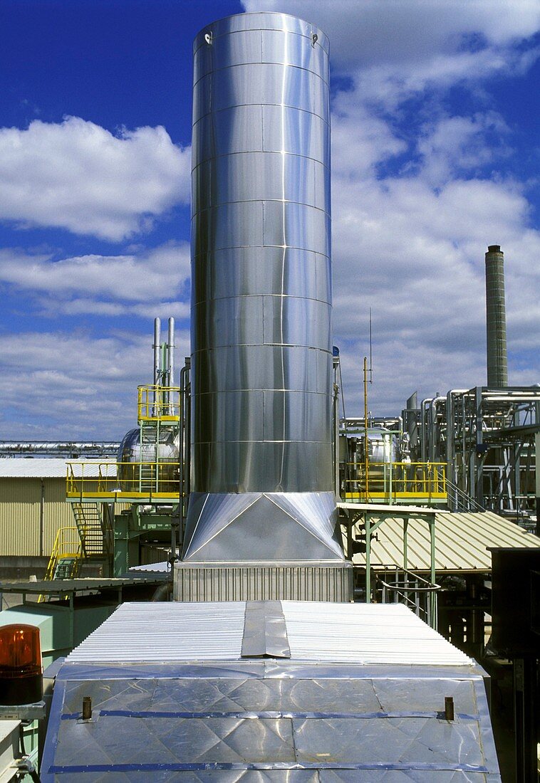 Combined heat and power station