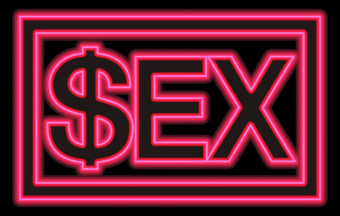 Sex industry,conceptual image