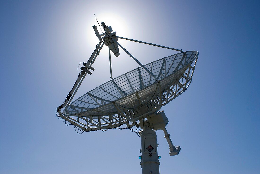 Satellite communications antenna